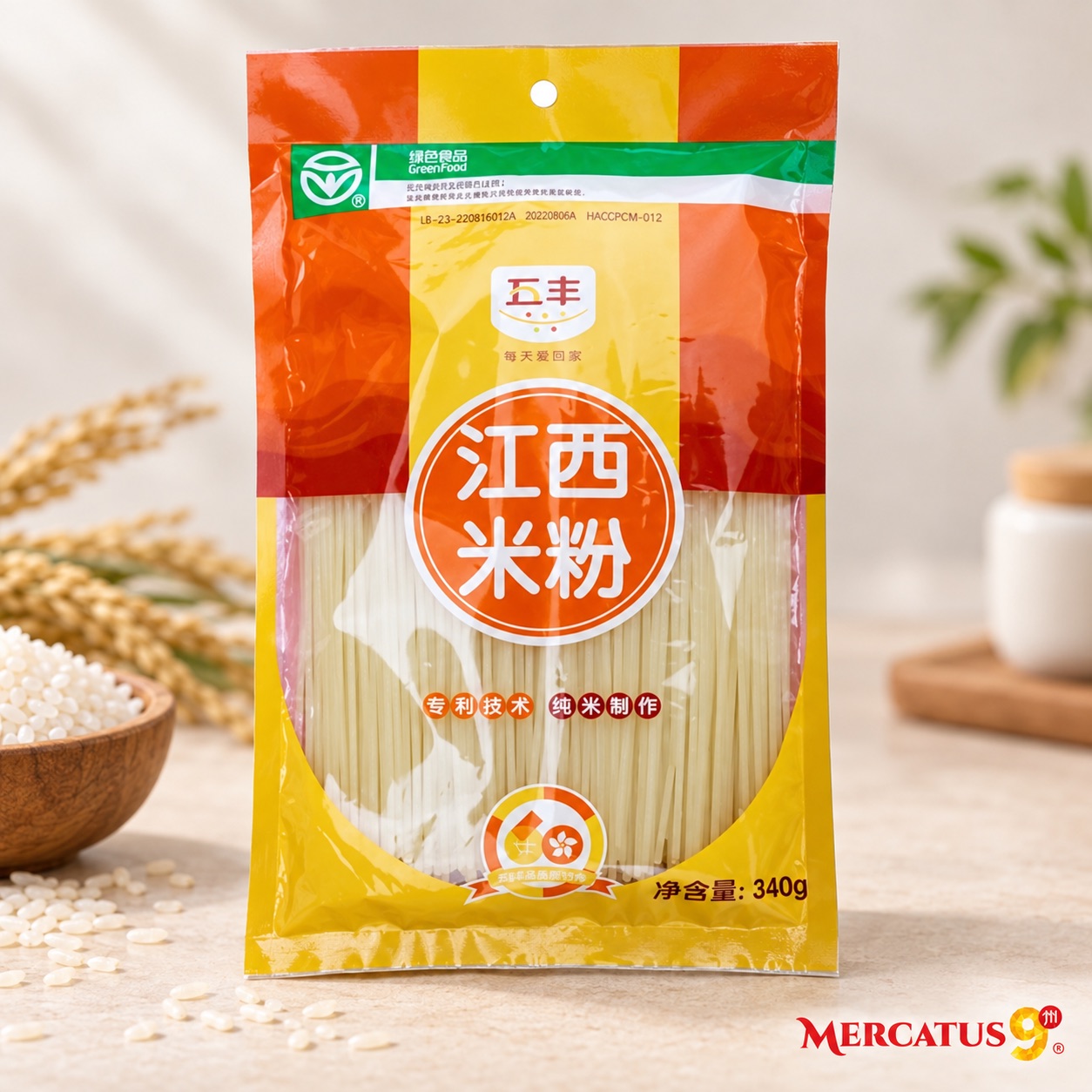 Ng Fung · Fideos de arroz · 340 g, presentación de 340 g, Mercatus9