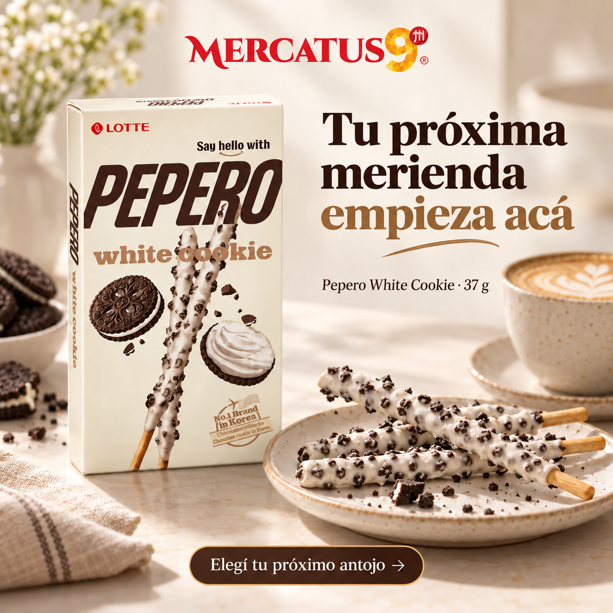 Pepero White Cookie · 37 g — escena 2