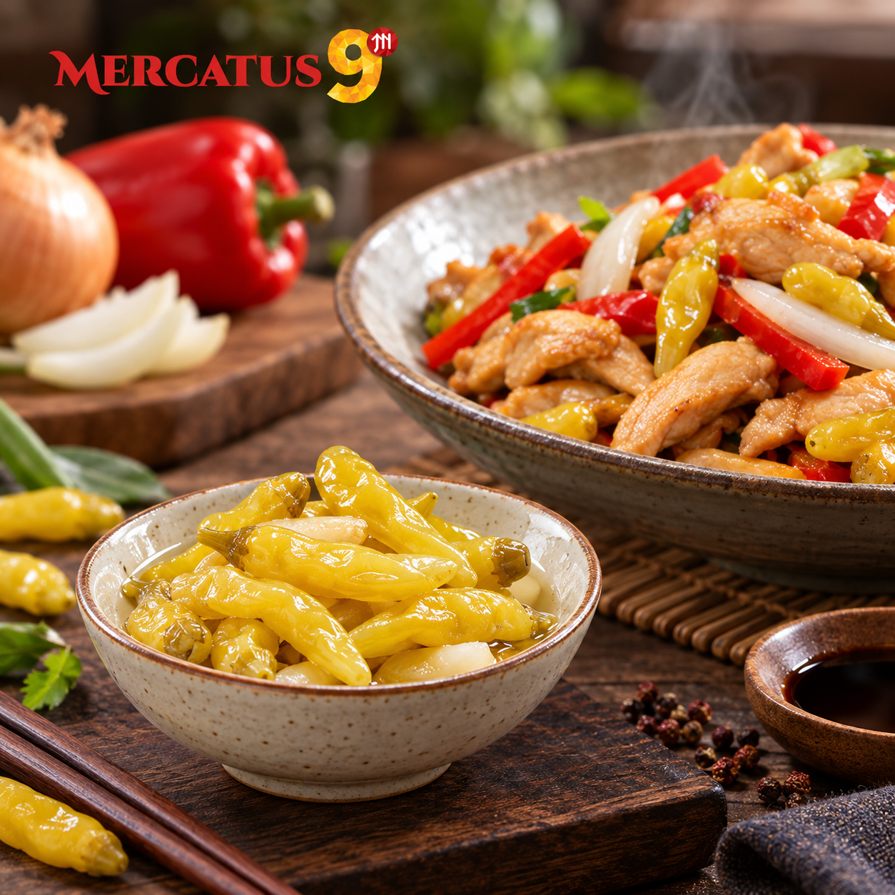 JIAXIAN CHILES XIAOMILA EN CONSERVA 250G — Salteado de pollo con chiles en conserva