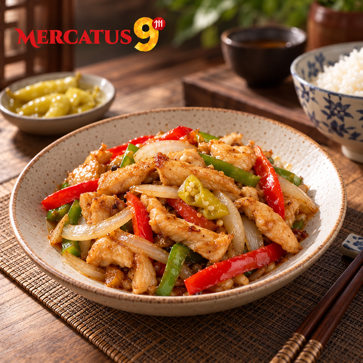 JIAXIAN CHILES XIAOMILA EN CONSERVA 250G — Salteado de pollo con chiles en conserva