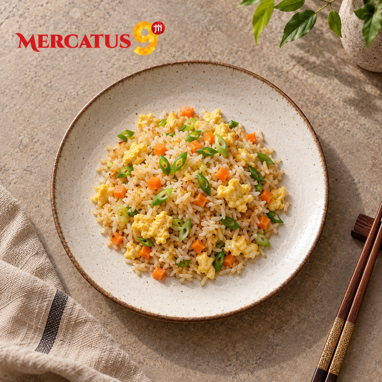 FENG QIU MAI SALSA DE PESCADO 750G — Arroz salteado con salsa de pescado