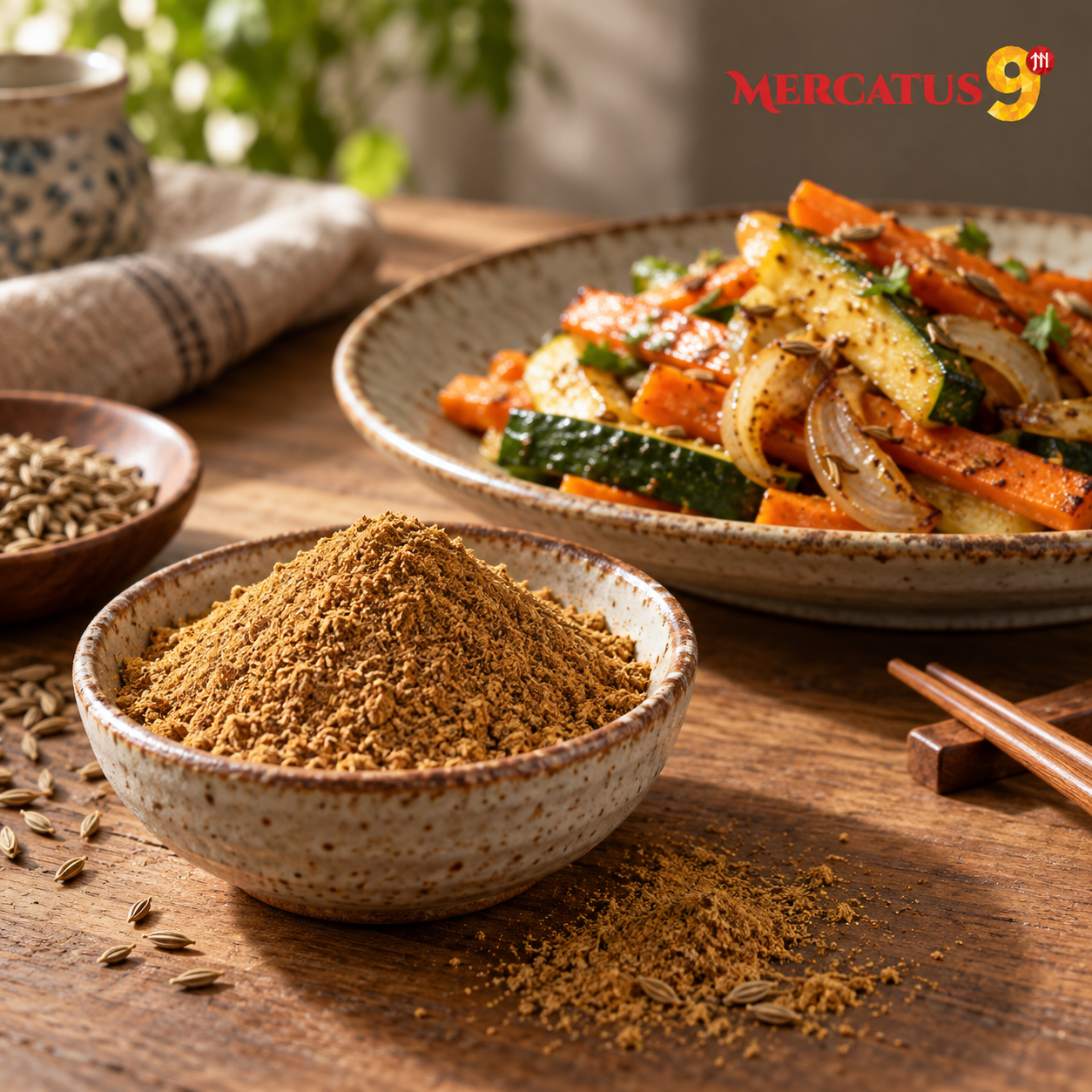 HEIN COMINO MOLIDO 50G — Verduras salteadas con comino