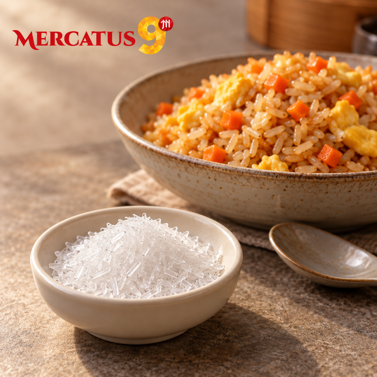 LOTUS GLUTAMATO MONOSÓDICO 454G — Arroz salteado con toque umami