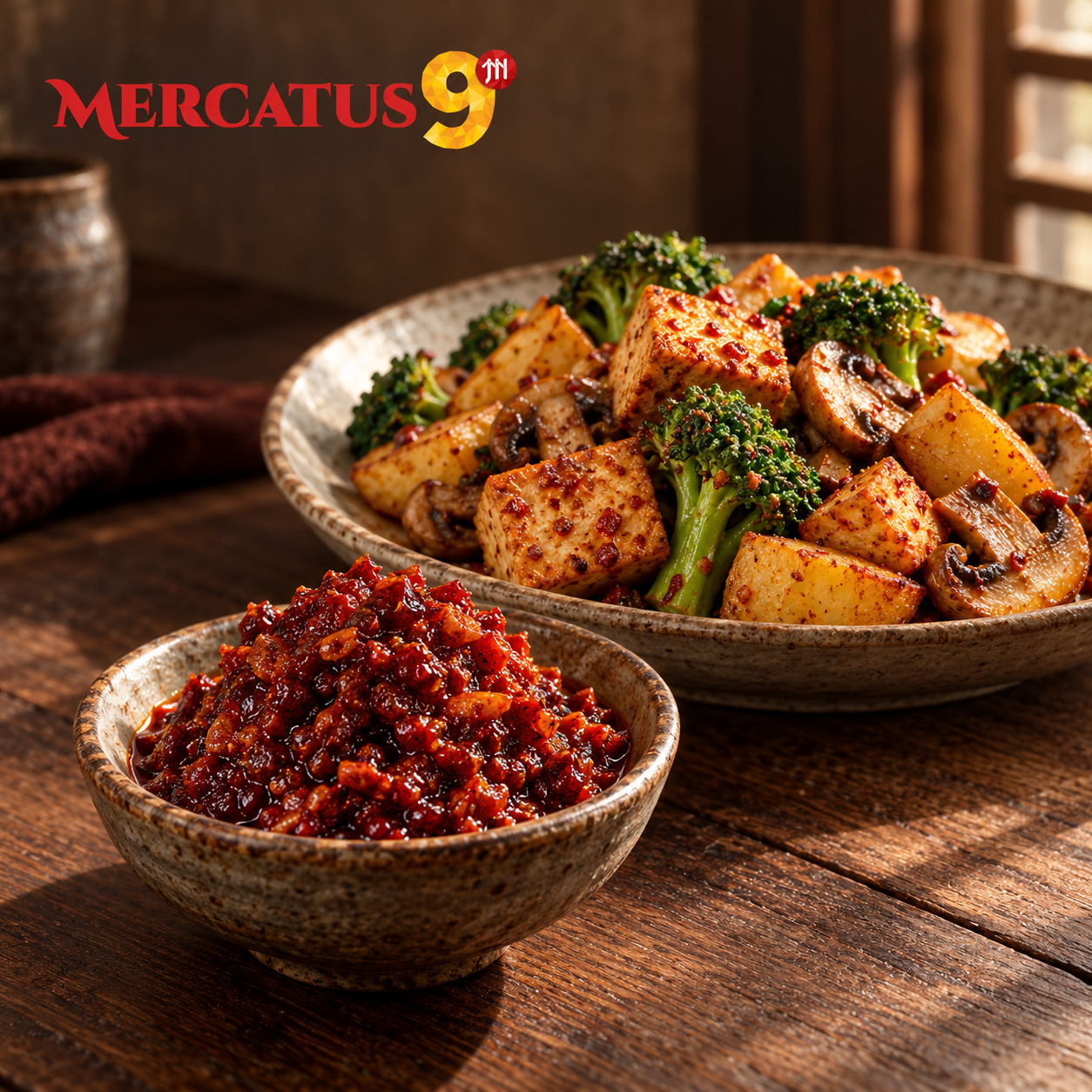 QINGLONGXIANG CONDIMENTO PARA MALA XIANG GUO 200G — Salteado mala xiang guo de tofu y verduras