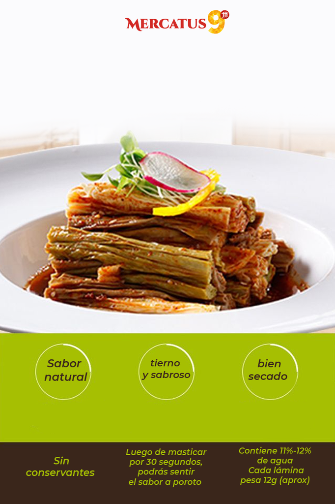 ZHENYU - YUBA LÁMINA DE SOYA DESHIDRATADA 500G