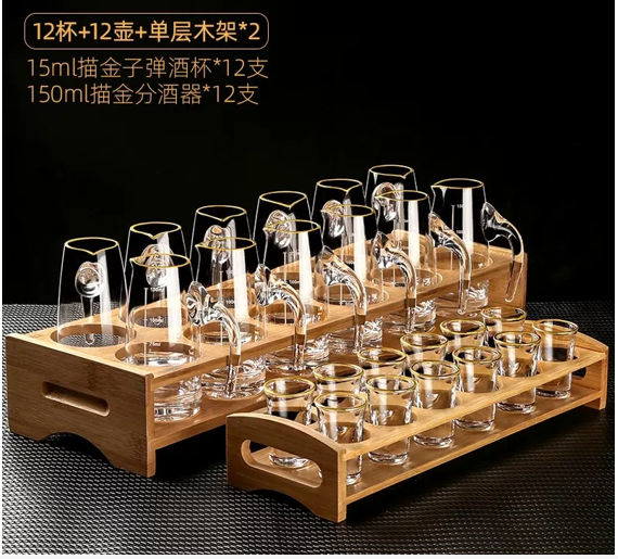 TA106-4 SET COPA LICOR X 12.