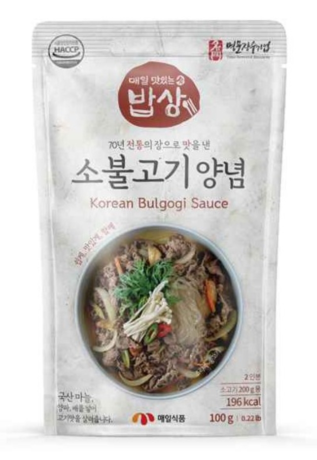 韩国 每日食品烤牛肉调味料 100g