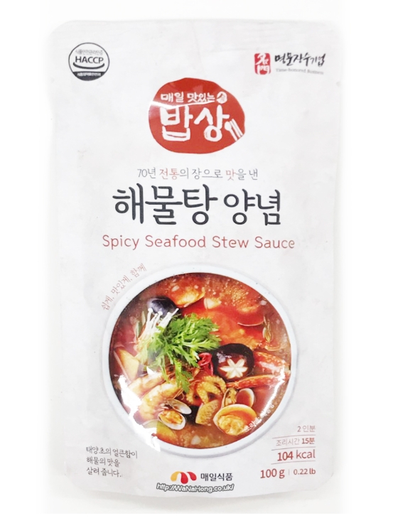 SPICY SAEFOOD STEW SAUCE 100G
