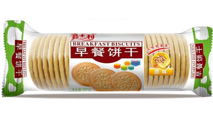 嘉士利 原味早餐饼干 167G