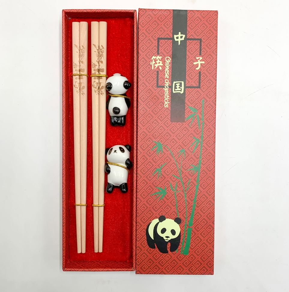 G22-3 PALILLO DECORATIVO PANDA X2