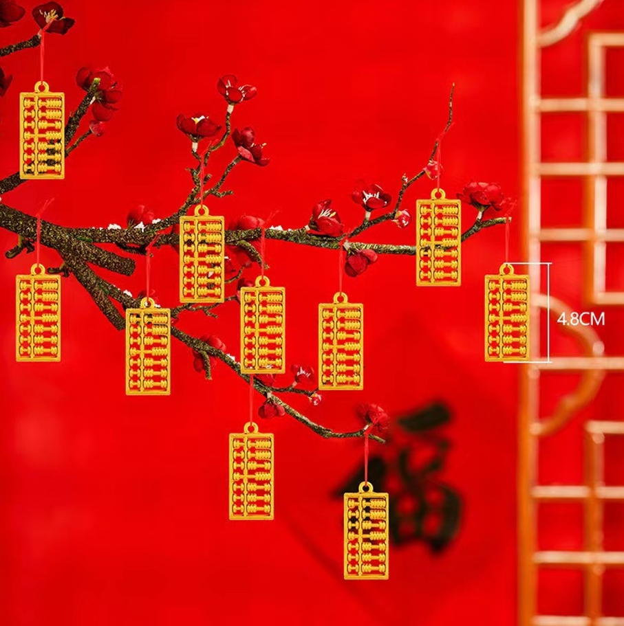 G29-7 NEW YEAR DECORATION PENDANT X10