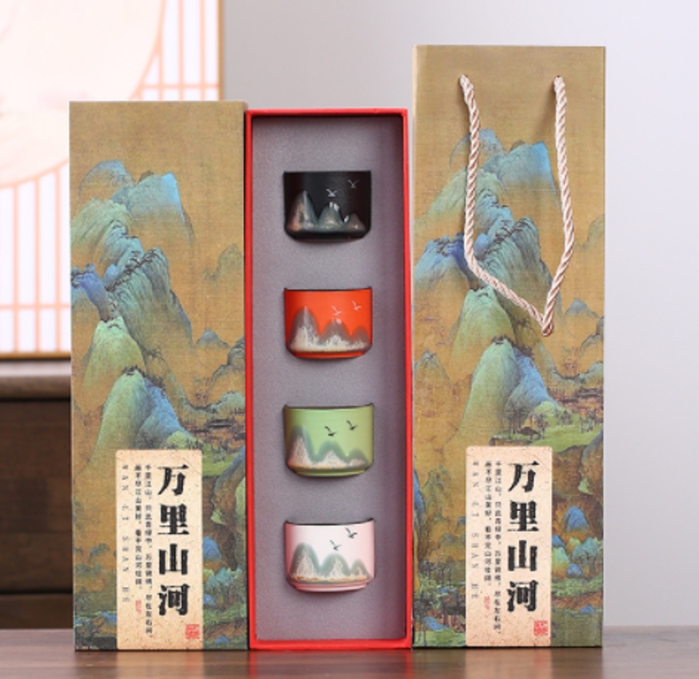 [B2CN-G30-16] G30-16 杯4个 万里山河/套 53ML