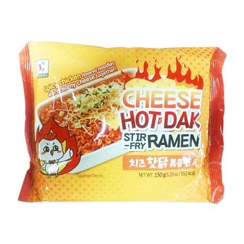 MIGAWON CHEESE HOTDAK STIR-FRIED NOODLE 150G