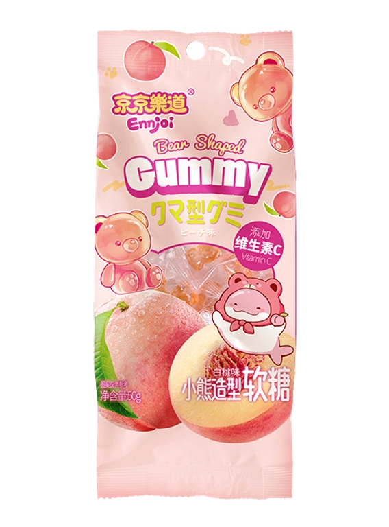 JJLD CHEWY CANDY (CHEWY CANDY) PEACH 50G