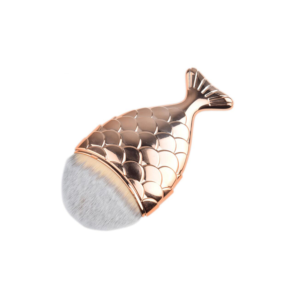 ROSEGOLD SMALL MERMAID TAIL BRUSH
