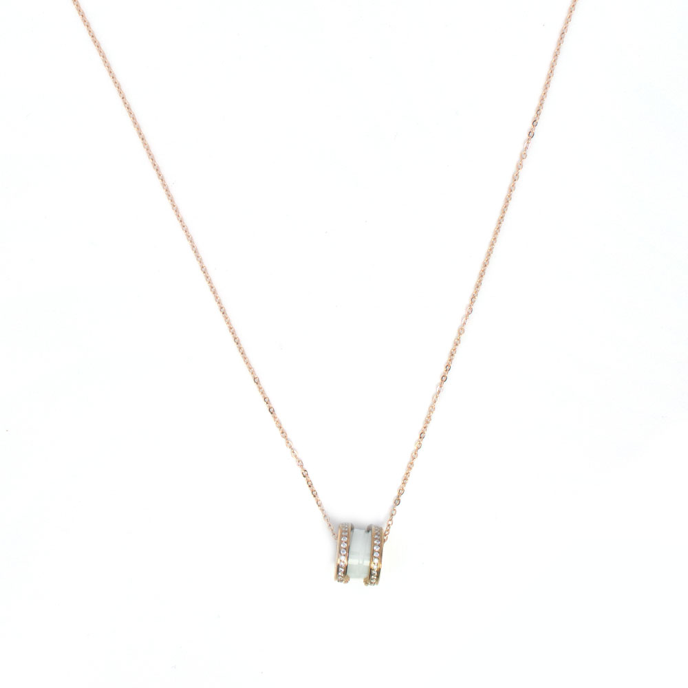 PINK RING NECKLACE