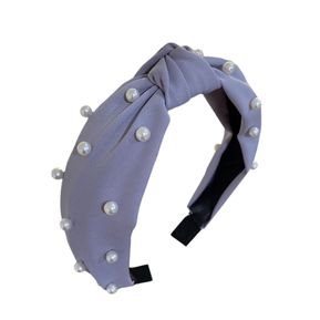 DIADEMA PERLAS GRISES