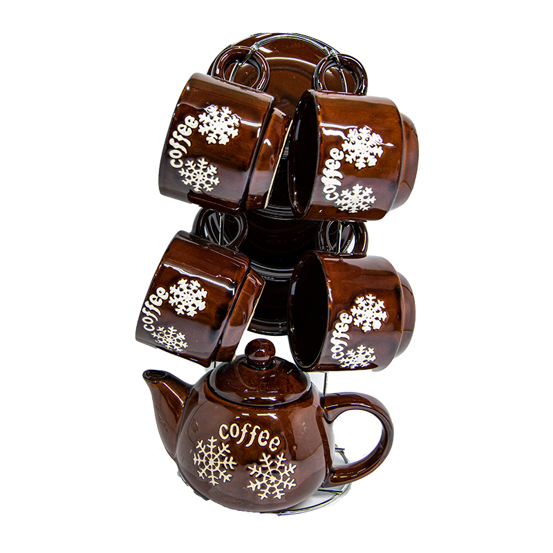 SNOWFLAKE COFFEE SET
