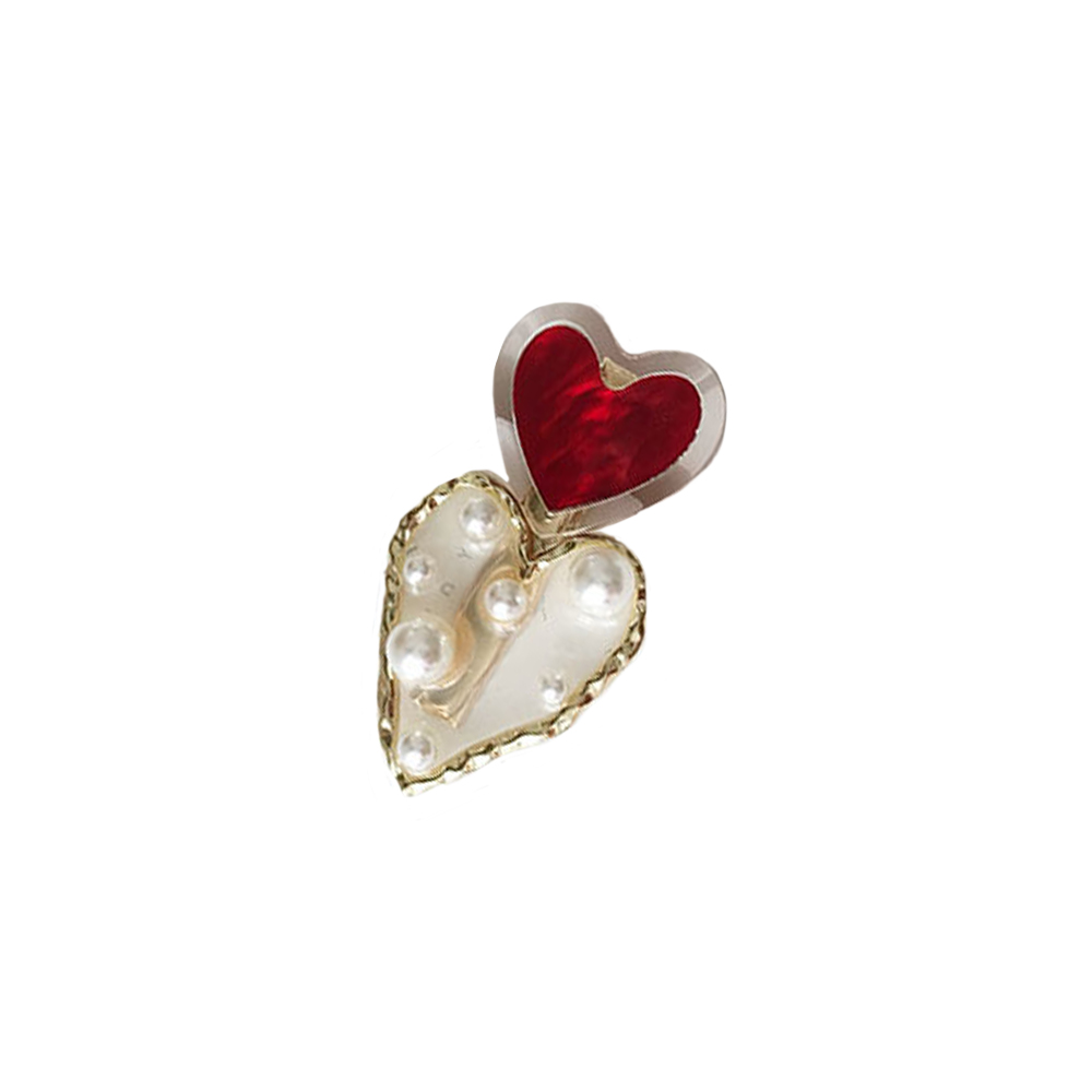 PINZA PURO AMOR BLANCA ROJA