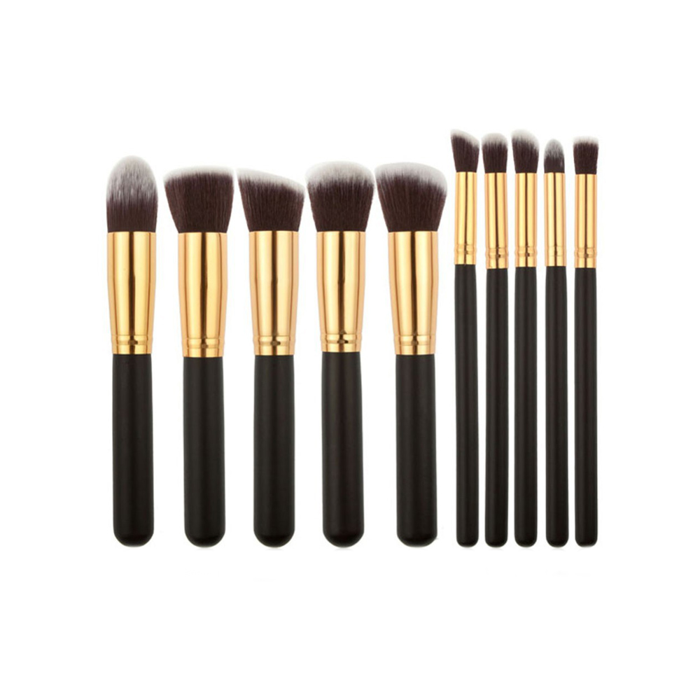 ULTRA SOFT BRUSH SET X10 BLACK
