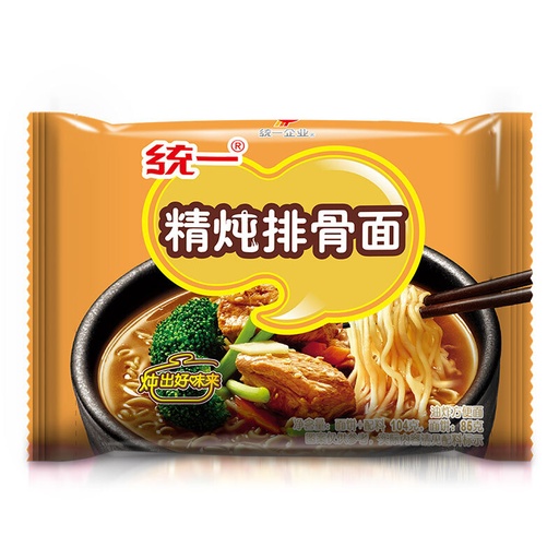 统一100清炖排骨面 105克