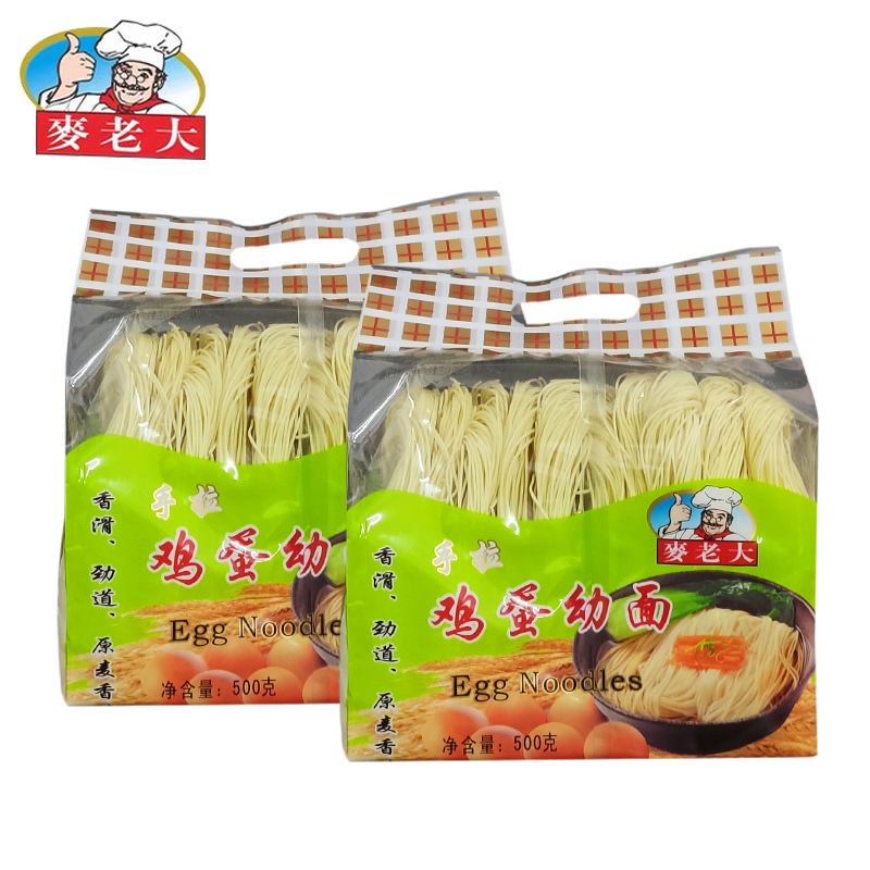 麦老大 鸡蛋幼面 500 克
