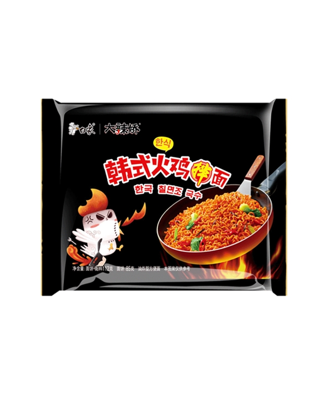 白象 大辣娇韩式火鸡拌面 112G