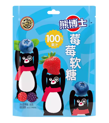 XFJ DULCE BLANDO FRUTAL  60G