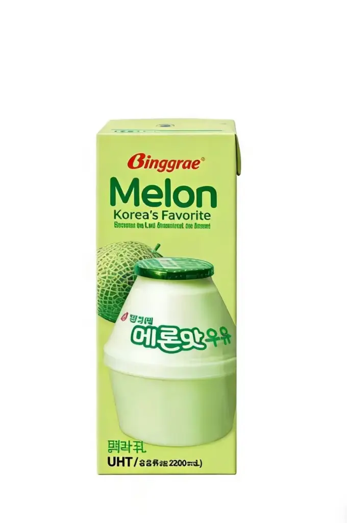 BGR BEBIDA LACTEA SABOR MELON  200ML