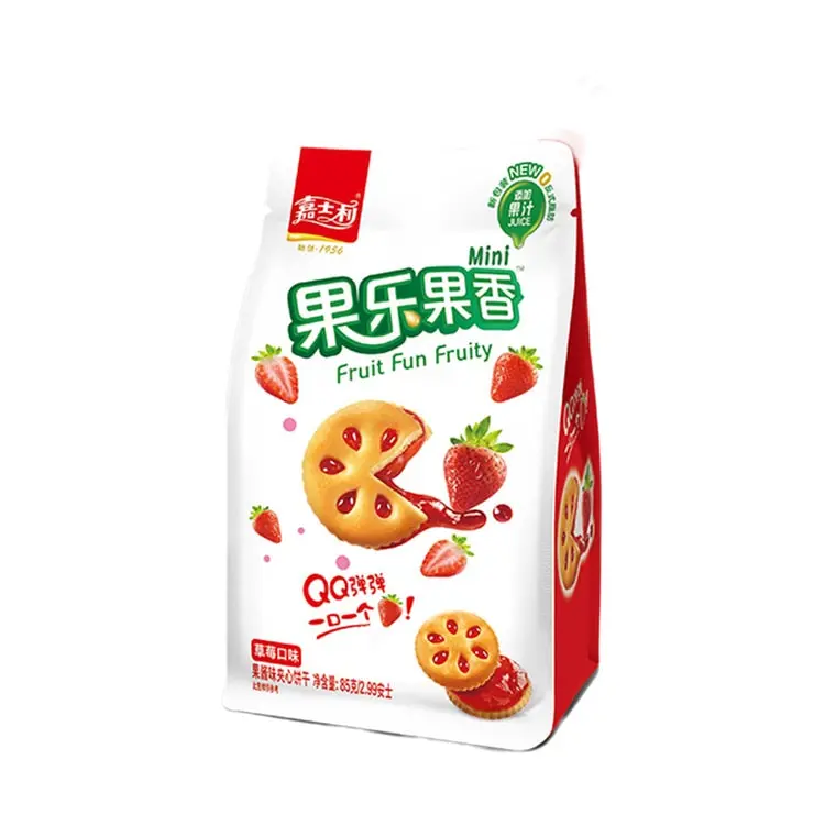 JSL MINI GALLETAS SABOR FRESA 85G