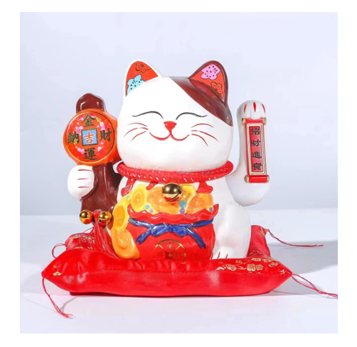 [B4CN-TA6-1-44] TA6-1-44 LUCKY CAT 8 INCH 20*15*21