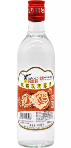 [A4CN-YJQ04] 鹰金钱双鹤玫瑰露酒480ML