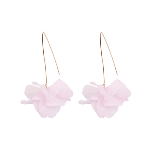 [BIS092] PINK MOONFLOWER EARRINGS