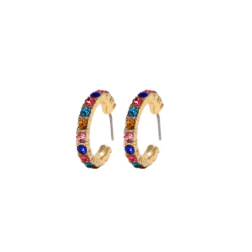 [BIS102] WAVE EARRINGS COLORS PARIS