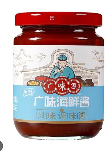 [A4CN-GWY63] 广味源 金厨来海鲜酱 385 克