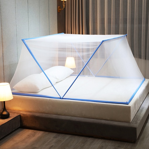 [LSZ10] BLUE MOSQUITO NET - SINGLE MATTRESS