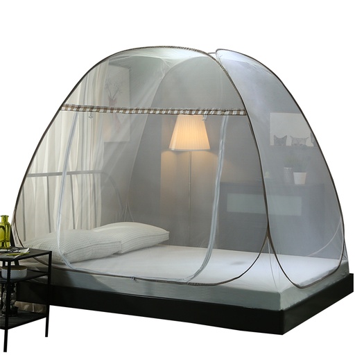 [LSZ5] MAGIC COFFEE MOSQUITO NET - DOUBLE MATTRESS