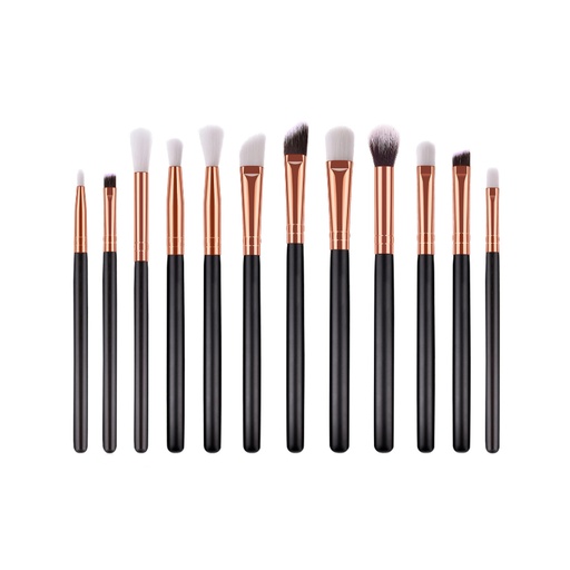 [MBRO15] BLACK GOLD STYLE BRUSH SET X 12