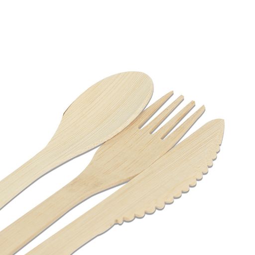 [A8CN-ZZL8] TENEDOR DE BAMBÚ DESECHABLE 170MM x20U.