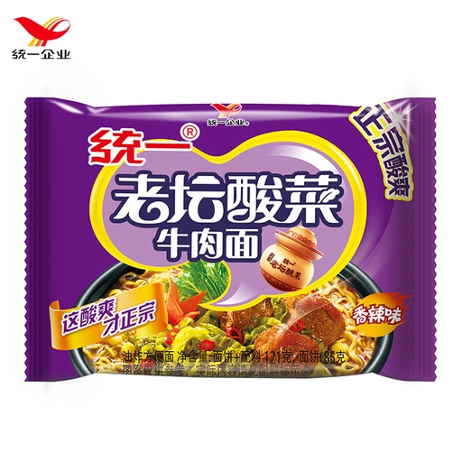 [A7CN-TY15] UNIF - BEEF FLAVOR RAMEN WITH SOUR CABBAGE 119G