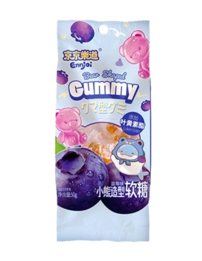 [A2CN-JJLD19] JJLD CANDY
BLUEBERRY FLAVOR: GUMMY BEAR BLUEBERRY 50G
