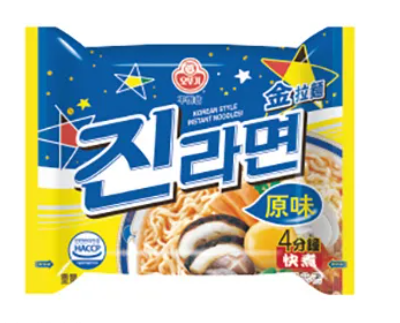 [A7KR-OT05] 韩国  金拉面原味 120G