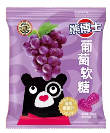 [A2CN-XFJ99] XFJ CHEWY CANDY (CHEWY CANDY) GRAPE 20G