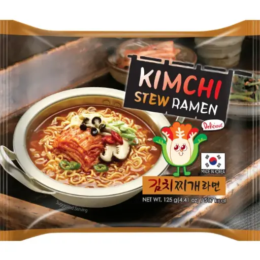 [A7KR-MGW05] MGW SAUTEED RAMEN NOODLES KIMCHI FLAVOR 125G