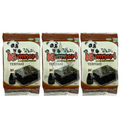 [A2KR-KN02] KN ALGA MARINA CONDIMENTADA SABOR TERIYAKI 4G*3U
