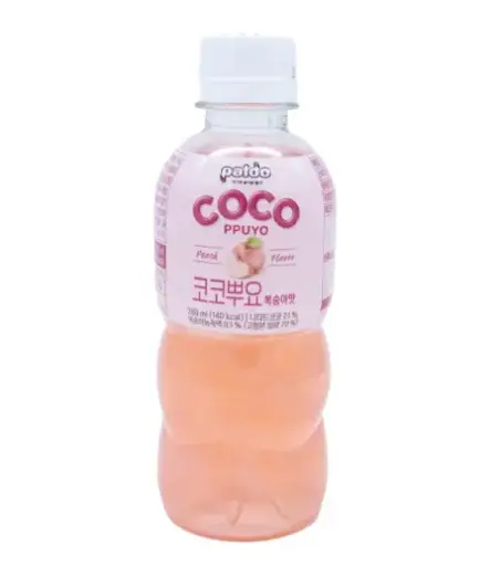 [A5KR-CPP01] CPP BEBIDA MIXTA SABOR A DURAZNO CON TROZOS DE NATA DE COCO 280ML