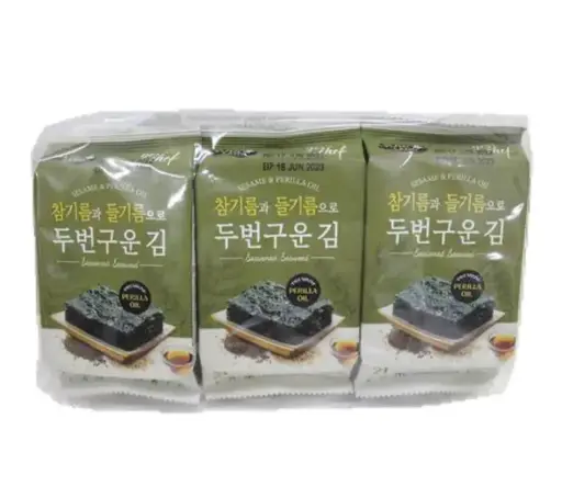 [A2KR-YSF01] 韩国  原味海苔片 4G*6